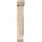 Ekena Millwork Traditional Slat Smooth Bracket w/ Offset Brace, Douglas Fir, 5 1/2"W x 22"D x 34"H BKT0604X22X34TRA06SDF - alternate 4